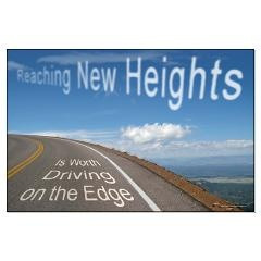 Reaching New Heights - Inspiring phrase Large Post > Inspiration ...