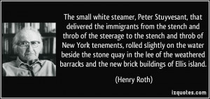 The small white steamer, Peter Stuyvesant, that delivered the ...