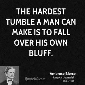 Bluff Quotes