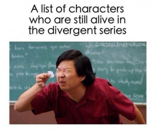 ... tags for this image include: divergent, funny, characters and sad