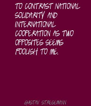International Cooperation Quotes