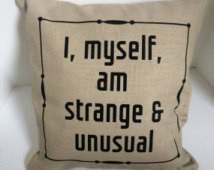 Pillow Cover Lydia Deetz Beetlejuic e movie quote 