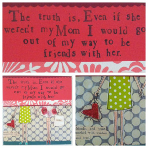 Curly Girl Design- Signed Hand Embellished Canvas #mom #mother #mama # ...