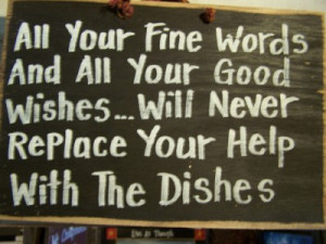 Kitchen Signs That Make Sense!