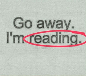 Reading...do not disturb!