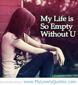 My Life Without You Quotes