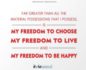 Far greater than all the material possessions that I possess, is my ...