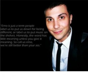 Frank Iero | quote