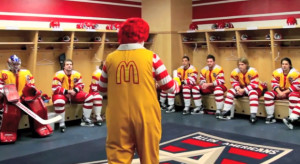 Watch Ronald McDonald deliver pre-game ‘Miracle’ speech to CHL’s ...