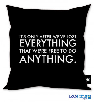 Fight Club Quote' Cushion