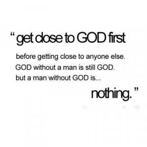 get close to God