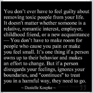 Toxic people