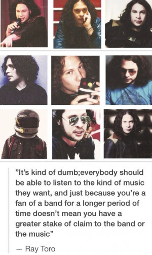 Ray Toro | quote... tis truth! MCR started when i was like three but ...