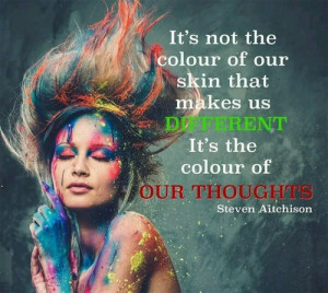 Steven Aitchison - It's not the color of your skin; it's the content ...