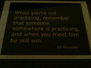 This is a quote that takes me back to my volleyball days. I still ...