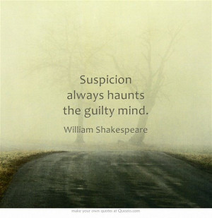 the guilty mind. - from King Henry VI, Part III by William Shakespeare ...
