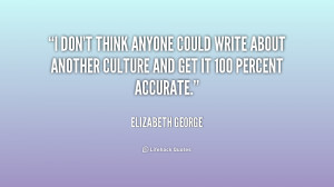 Elizabeth George Quotes