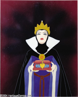 Wicked queen from Snow White