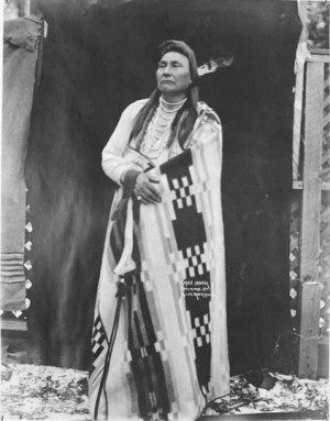 Below is the great Nez Perce leader, Chief Joseph.