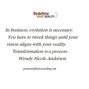Evolution is necessary in business