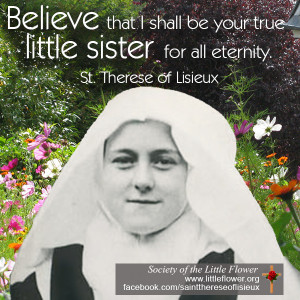 Believe that I shall be your true little sister for all eternity.