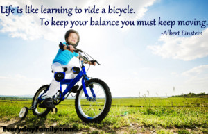 When I was young I knew about two kinds of bikes: a two-wheeler and a ...