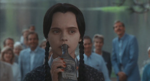 depressed sadness the addams family poison Wednesday Addams