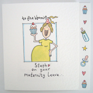 Leaving The Nest Quotes Maternity leave card