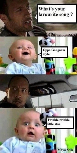 the rock, funny pictures