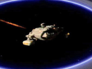 Star Trek Bajoran transport ship