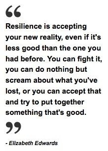... friends... We truly are living the definition of the word Resilience