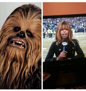 Chewbacca’s long lost sister…