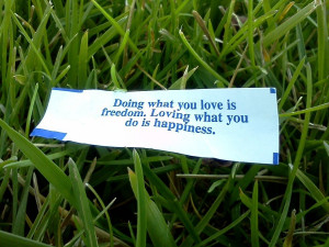 Fortune cookie quote by Unknown040