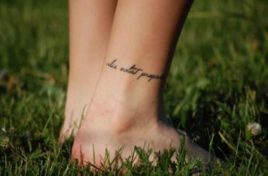 on foot quotes on foot foot tattoos tattoos tattoo designs tattoo ...