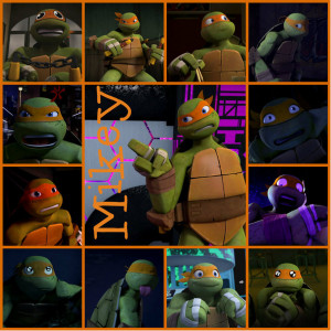 TMNT:: Mikey: Collage by Culinary-Alchemist