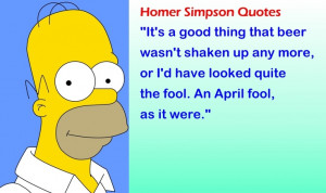 Funny Quotes by Homer Simpson