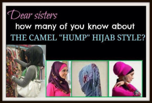 Camel Hump Hijab Style Is Haram