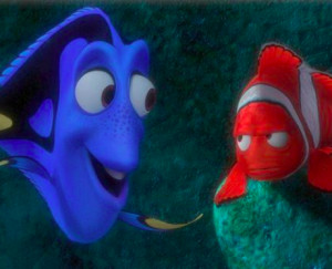 Mr Grumpy Gills Finding Nemo Dory: hey there, mr. grumpy