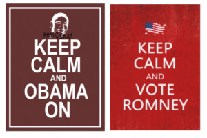 ... and Super Pacs, keeping calm isn't always the easiest row to hoe