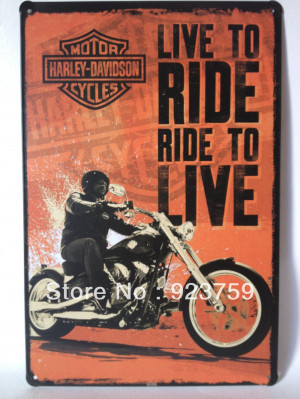 to-RIDE-famous-motorcycle-Tin-Sign-Bar-pub-home-House-Cafe-Restaurant ...