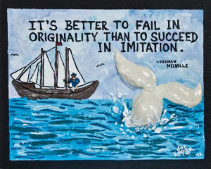 ... thoughts. Imitation is not always the sincerest form of flattery