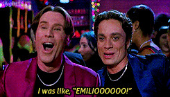 emilioooo!!!!! Ahhhhhh!!! My favorite movie!! Night at the Roxbury!!