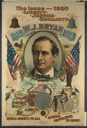 campaign poster during the presidential election with the quotes ...