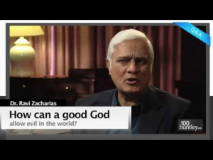 God allow evil and suffering? Does life have meaning. Hear Dr Ravi ...