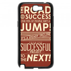 Work Success Motivational Quotes Galaxy Note 2 Case