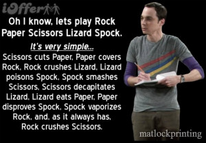 Rock-Paper-Scissors-Lizard-Spock! by lizardspock