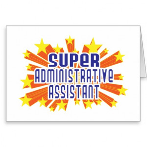 Super Administrative Assistant Card