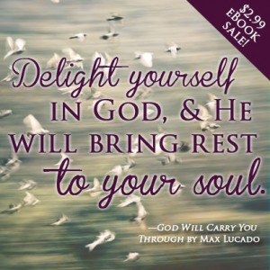 ... You Through by Max Lucado is on sale for $2.99 for a limited time