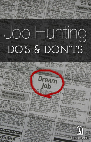 Eight Tips For Job Hunting