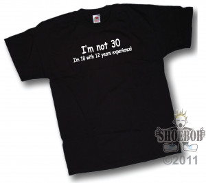 ... Birthday T Shirt Funny Thirty Mens Or Womens Unisex Tshirt Free